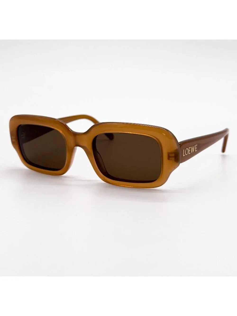 NEW LOEWE SUNGLASSES LW40158I 50E BROWN UNISEX EYEWEAR